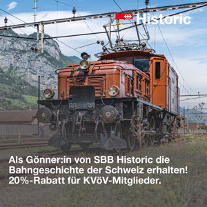 Gönnerschaft SBB Historic
