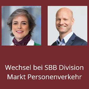 Wechsel bei SBB Division Markt Personenverkehr